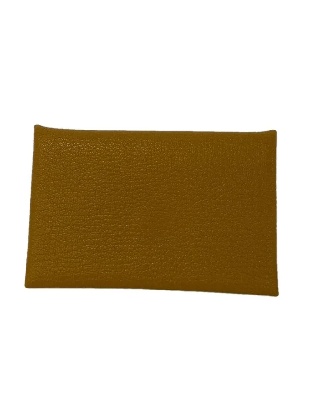 Hermes Coin Case Calvi Caramel - Picture 2 of 6